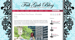 Desktop Screenshot of fabgabblog.com